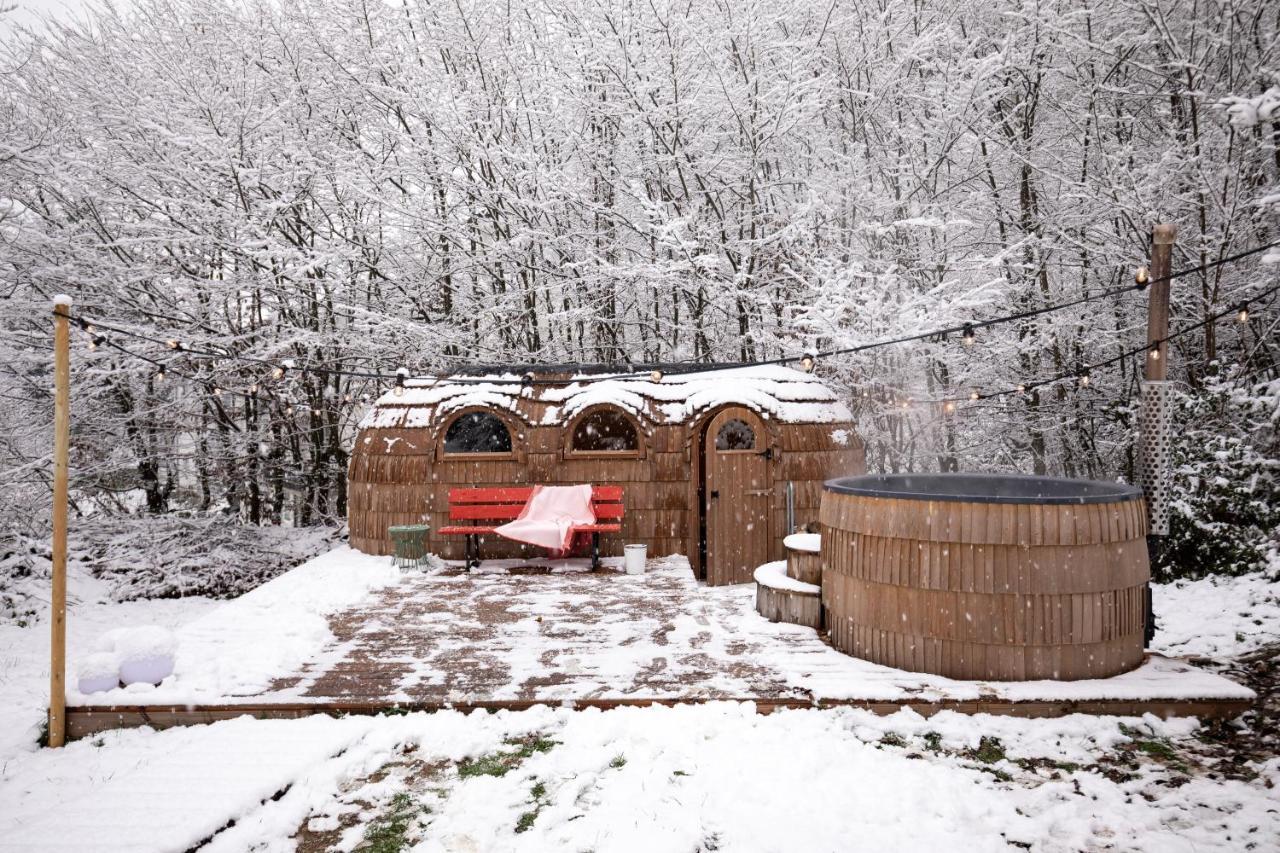 Das Schoene Leben Pop-Up Hotel Hornberg Exteriör bild